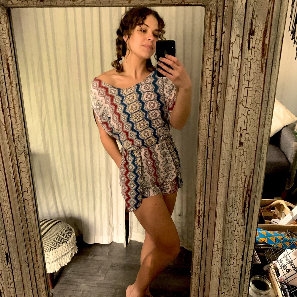 Urban Outfitters: BCBGeneration scoop neck romper